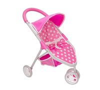 Passeggino per Bambole Dolly Tots Jogger | Carrozzina per Bambole | Passeggino per Bambole | Giocattolo Passeggino per Bambole Facile da Piegare | 3+