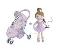 Decuevas Carrozzina Per Bambole Decuevas Gala 33 X 48 X 55 Cm Lilla 50 cm S_0301