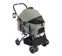 Passeggino Per Cani Passeggino Gatto Passeggino Per Cani Pieghevole Passeggino Per Animali Domestici Passeggino Per Gatti Staccabile 3 In 1 Cestino Portaoggetti A 4 Ruote Per Carrello Per Cani Di Picc