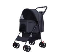 Passeggino per Cani Passeggino Per Cani 3 In 1 Passeggino Pieghevole Per Animali Domestici Con Cestino Portaoggetti Staccabile 4 Ruote Per Cani E Gatti Di Piccola Taglia Media Trasporto per Animali Do