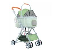 Passeggino per Cani Passeggino Per Cani 3 In 1 Passeggino Pieghevole Per Gatti Per Animali Domestici A 4 Ruote Con Cestino Portaoggetti Staccabile Per Cani Di Piccola Taglia Media Trasporto per Animal