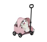 Passeggino Per Cani | Passeggino Pieghevole Per Cani Piccoli | Trasportino Esterno Per Cuccioli E Gattini Fino A 7 Kg | Per Viaggi Passeggiate Parco Spiaggia Centro Commerciale Visite Veterinarie