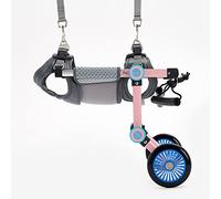 Passeggino per Cani Regolabile Sedia a Rotelle per Animali Domestici Ruota per Esercizi per Animali Domestici, Sedia a Rotelle per Zampe Posteriori per Handicap Cani