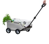 Passeggino per piccoli animali domestici, Passeggino per cani, Trasportino per cani con ruote per trasporto animali domestici, carrello per cani pieghevole leggero a 4 ruote per viaggiare,