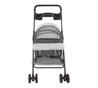 Passeggino pieghevole per cani Pet Stroller 69 x 49 x 97 cm Passeggino per cani di piccola taglia e gatti con porta bicchiere d'acqua