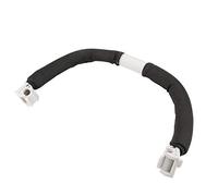 Passeggino regolabile Manubrio Carrello Paraurti Impugnatura Manubrio Bar bracciolo sicuro Paraurti Accessori passeggino Attrezzi manuali(Nero)