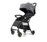 Passeggino Ultra Compatto E Leggero For Tutti I Giorni E I Viaggi - Chiusura Con Una Mano - Si Adatta Ai Vani Portaoggetti - Reclinazione Multiposizione(Gray)