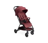Chicco Urbino, Passeggino 0+ Mesi-22 Kg, Passeggino Leggero con Chiusura Smart e Compatta, Capotte Estensibile con Trattamenti UV50+ Antipioggia, Schienale Reclinabile e Regolabile, Poggiagambe, Rosso