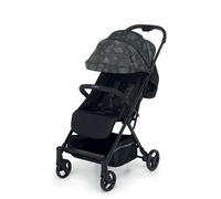 Foppapedretti Passeggino Compatto Voilà, per bambini 0-15 Kg (0-3 anni), Chiusura ad 1 mano, Self-Standing, Schienabile Regolabile, Trasportabile, Porta Oggetti, Telaio in Alluminio, Graffiti