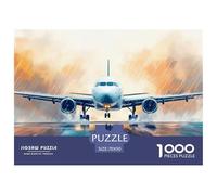 Passenger Aircraft 1000 Pieces Jigsaw Puzzles For Adults Educational Games Stress Relieving Entertainment Exercise The Memory of The Brain for Adults And Kids, Age 12 Years Up 70x50cm/1000pcs