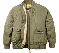 Passenger - Giacca isolante e foderata in sherpa - Lucia Sherpa Lined Bomber Jacket W 2.0 Dusty Olive per Donne in Poliestere Riciclato - Taglia M - Kaki