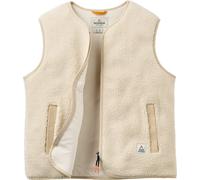 Passenger - Gilet en sherpa - Tawny Collarless Deep-Pile Sherpa Gilet W Oat per Donne - Taglia L - Beige