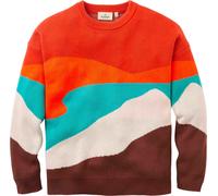 Passenger - Maglione ampio in jacquard - Scenic Knitted Jumper W Scenic Chestnut per Donne in Cotone - Taglia M - Marrone