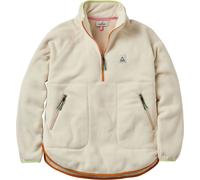 Passenger - Maglione da donna in pile con collo a zip - Folksy Recycled Sherpa Fleece W Oat per Donne - Taglia S - Beige