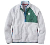 Passenger - Offgrid 1/2 Zip Recycled Sherpa Fleece - Pullover in pile M grigio