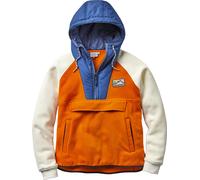 Passenger - Pile riciclato da donna con collo a cerniera - Alexander Recycled Polar Hooded Fleece W Sunrise Orange per Donne - Taglia XS - Arancione