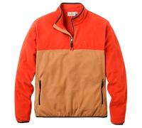 Passenger - Pile con mezza cerniera in Polartec® - Set Off Polartec® 1/4 Zip Fleece Dark Rust Caramel per Uomo in Poliestere Riciclato - Taglia XL - Marrone