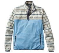 Passenger - Set Off Recycled Polar 1/4 Zip Fleece - Giacca in pile S blu/grigio