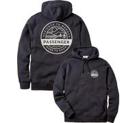 Passenger - Sweat à capuche en coton bio - Odyssey Organic Cotton Hoodie Black per Uomo in Cotone - Taglia L - Nero
