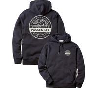 Passenger - Sweat à capuche en coton bio - Odyssey Organic Cotton Hoodie Black per Uomo in Cotone - Taglia S - Nero