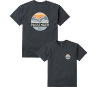 Passenger - T-shirt ample en coton recyclé - Laidback Recycled Cotton Relaxed Fit T-Shirt Black per Uomo in Cotone - Taglia L - Nero