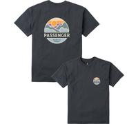 Passenger - T-shirt ample en coton recyclé - Laidback Recycled Cotton Relaxed Fit T-Shirt Black per Uomo in Cotone - Taglia M - Nero