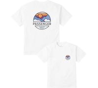 Passenger - T-shirt ample en coton recyclé - Laidback Recycled Cotton Relaxed Fit T-Shirt White per Uomo in Cotone - Taglia L - Bianco