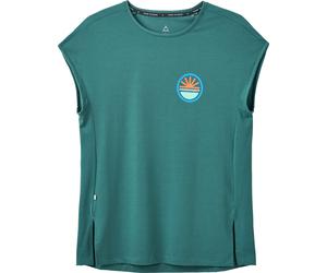 Passenger - T-shirt en polyester recy hase The Light Active T-Shirt W Deep Ocean per Donne - Taglia S - Blu