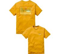 Passenger - T-shirt en polyester recyclé - Roamer Recycled Active T-Shirt Spruce Yellow per Uomo - Taglia M - Giallo