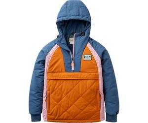 Passenger - Veste à capuche compactable - Ocean Recycled Insulated Jacket W Dark Denim Sunset Orange per Donne in Nylon - Taglia L - Blu