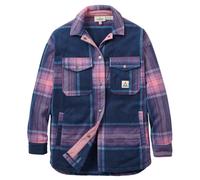 Passenger - Women's East Recycled Polar Fleece Shirt - Camicia L blu