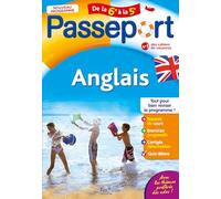Passeport - Anglais - De la 6e à la 5e - Cahier de vacances 2026