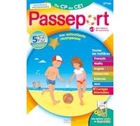 Passeport - Du CP au CE1 6/7 ans - Cahier de vacances 2026