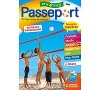 Passeport Toutes les matières de la 4e vers la 3e
