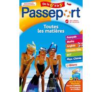 Passeport toutes les matières de la 6e à la 5e