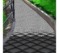 Passerella con griglia di Terra da 2 Pollici - Stabilizzatore geogriglia per muri di contenimento, pendii, Argilla bagnata, parcheggi e percorsi - Rete Resistente per Ghiaia di Piselli, pati