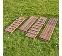 Passerelle in Legno per Percorsi Psicomotori, Set 4 Pezzi