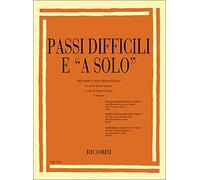 PASSI DIFFICILI E A SOLO DA OPERE LIRICHE ITALIANE - VOLUME I