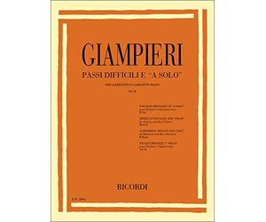 PASSI DIFFICILI E A SOLO DI OPERE TEATRALI E SINFONICHE - VOL. II