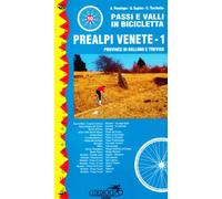 Passi e valli in bicicletta. Prealpi venete. Province di Belluno e Treviso (Vol. 1)