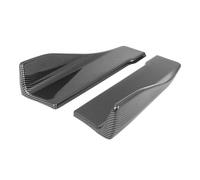 Passi laterali 35 Cm Universale Gonna Laterale Estensione Splitter Posteriore Grembiuli Alette Accessori Auto Per E80 E81 E82 E87 E90 E91 E92 E93 G20 G30(Aspetto fibra di carbonio)