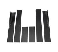 Passi laterali 86.6 "Per F10 F11 523i 528i 530i 530d 535i 550i M5 2011-2017 Accessori Auto Minigonne Laterali Estensione Rocker Panel Splitter(Nero)