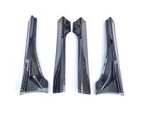 Passi laterali Gonna Laterale Dell'auto Grembiule Labbro Kit Carrozzeria Gonne Estensioni Per Toyota GR86 ZN8 ZC8 2022 2023 2024(Vernice al carbonio)