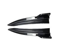 Passi laterali Kit Carrozzeria Diffusore Paraurti Posteriore Splitter Laterali Per Serie 3 G20 G21 MSport M340i 2019-2021(Aspetto carbonio)