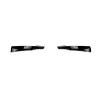 Passi laterali Kit Spoiler Splitter Laterale Paraurti Anteriore Con Copertura Fendinebbia Per Serie 3 E90 E91 LCI MSport 2009 2010 2011 2012(Nero lucido)