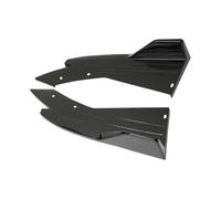 Passi laterali Messa Punto Paraurti Posteriore Diffusore Splitter Spoiler Canards Minigonne Laterali Copertura Adesivo Trim Per Per Mustang GT 500 350(Nero)