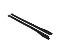 Passi laterali Per Per Mustang 2017-2022 Accessori Per La Decorazione Dell'auto Minigonne Laterali Rocker Splitter Spoiler Winglet Body Kit(Nero opaco)