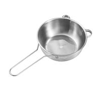 Passino per riso a maglia fine Setaccio per Lavaggio in Acciaio con Manico | Cestello Scolariso Casa Cucina Appartamento Camper Frutta Verdura Latte di Soia Pasta Cereali Fagioli