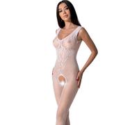 Passion - bs098 bodystocking blanco talla unica