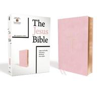 The Jesus Bible: New International Version, Blush, Leathersoft